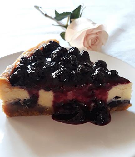 Tarta queso porcion